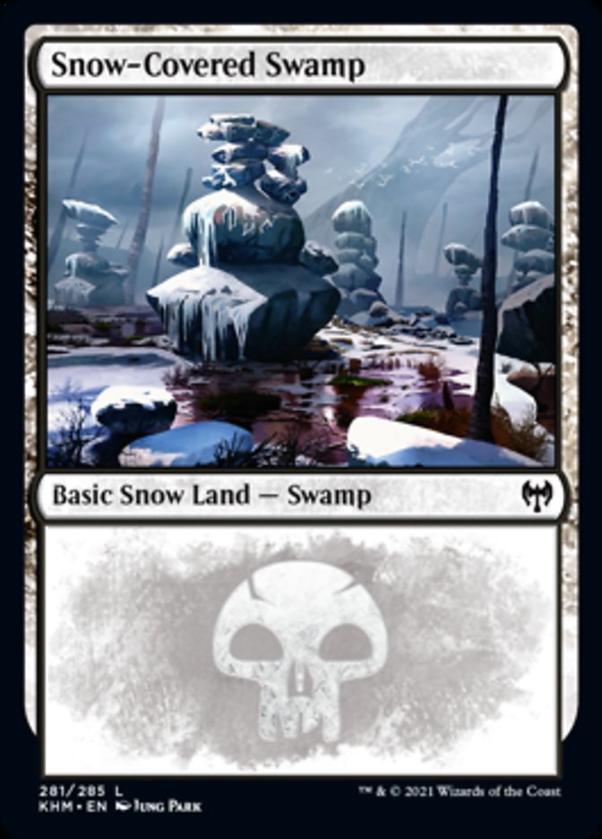 Snow-Covered Swamp (281) [Kaldheim] | Gamers Paradise
