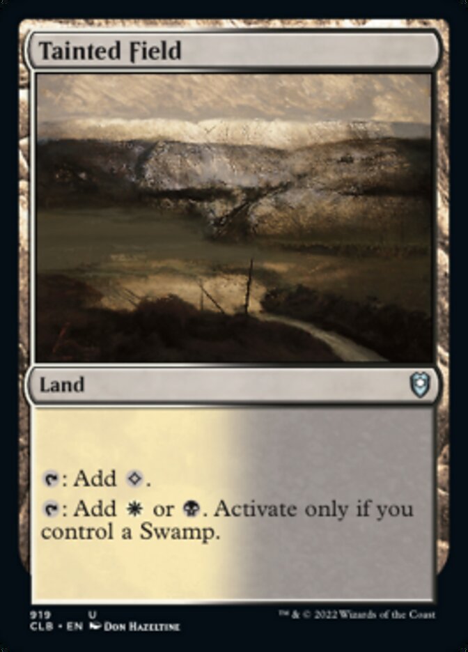 Tainted Field [Commander Legends: Battle for Baldur's Gate] | Gamers Paradise