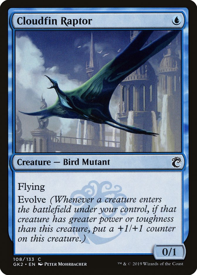 Cloudfin Raptor [Ravnica Allegiance Guild Kit] | Gamers Paradise