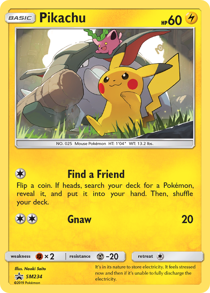 Pikachu (SM234) [Sun & Moon: Black Star Promos] | Gamers Paradise