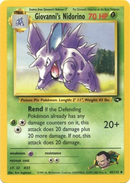 nidorino pokemon card value Nidorino Hp 90 Psychic #44/108 Pokemon 2016 Card