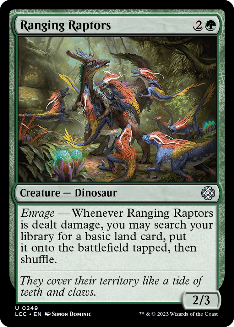 Ranging Raptors [The Lost Caverns of Ixalan Commander] | Gamers Paradise