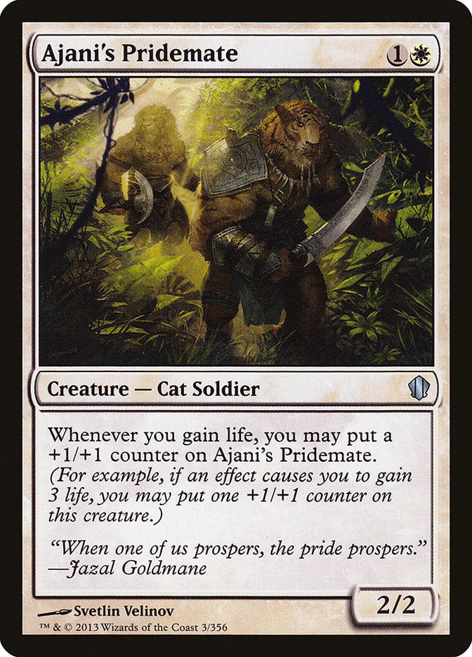 Ajani's Pridemate [Commander 2013] | Gamers Paradise