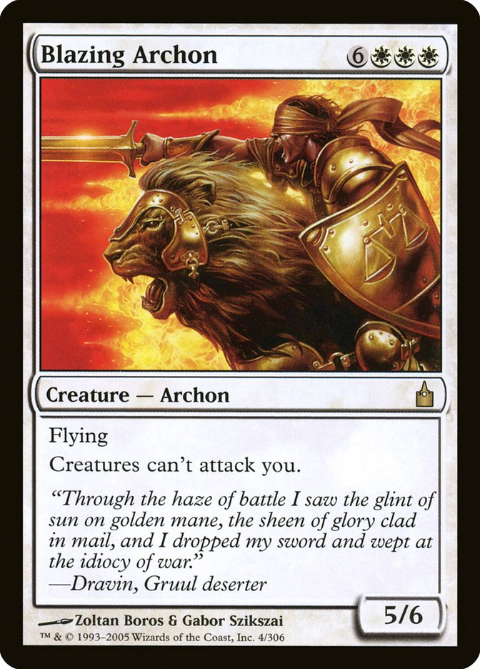 Blazing Archon [Ravnica: City of Guilds] | Gamers Paradise