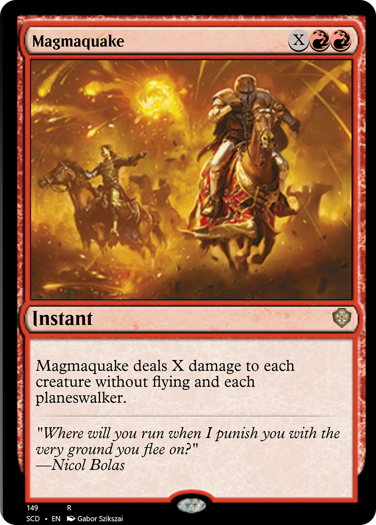 Magmaquake [Starter Commander Decks] | Gamers Paradise