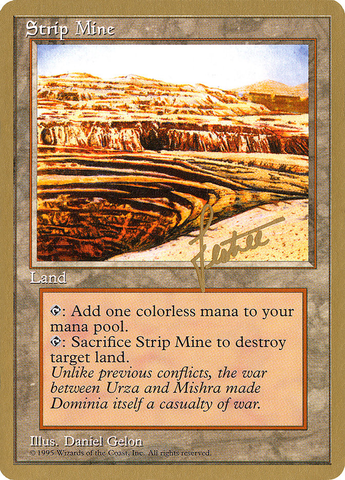 Strip Mine (Bertrand Lestree) [Pro Tour Collector Set] | Gamers Paradise