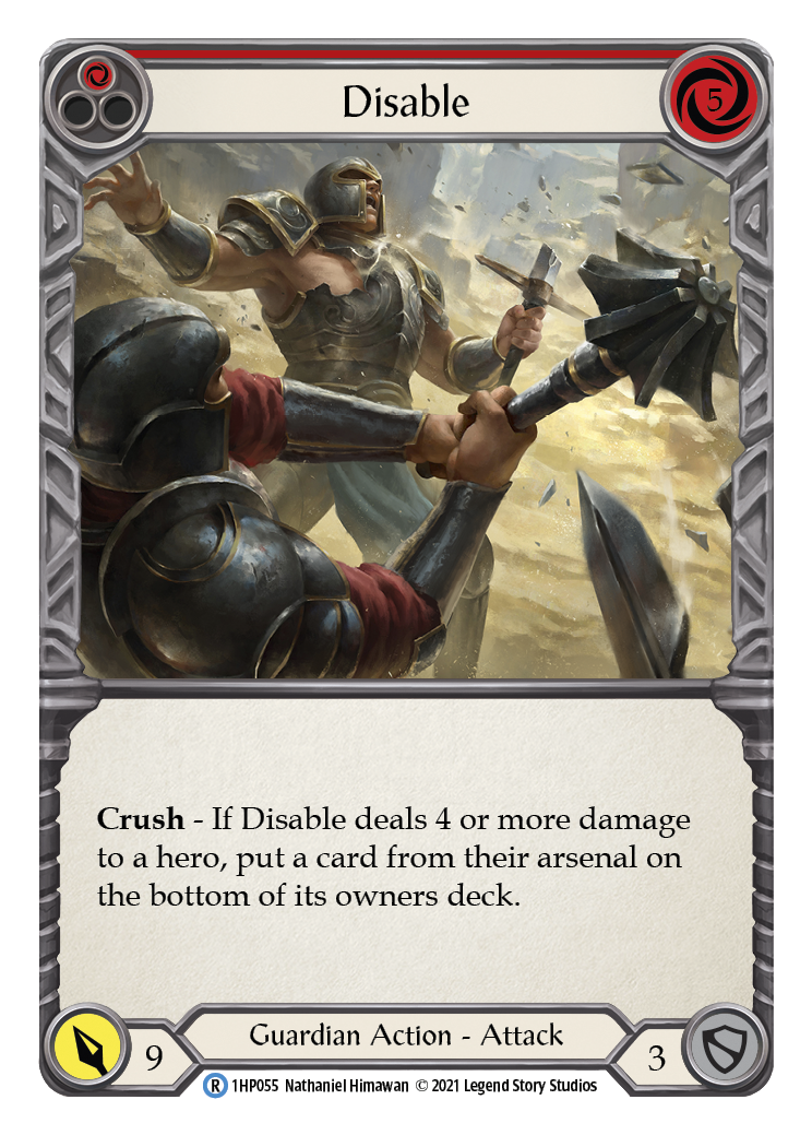Disable (Red) [1HP055] | Gamers Paradise
