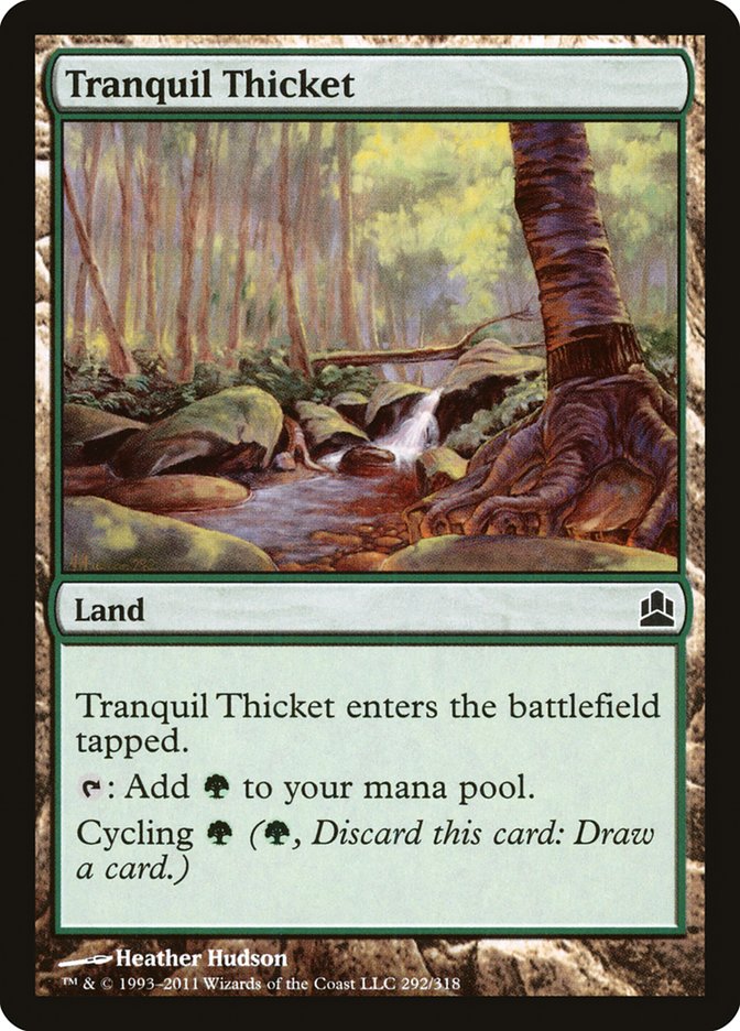 Tranquil Thicket [Commander 2011] | Gamers Paradise