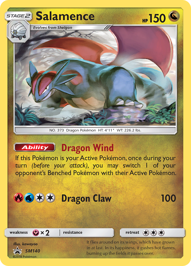 Salamence (SM140) [Sun & Moon: Black Star Promos] | Gamers Paradise