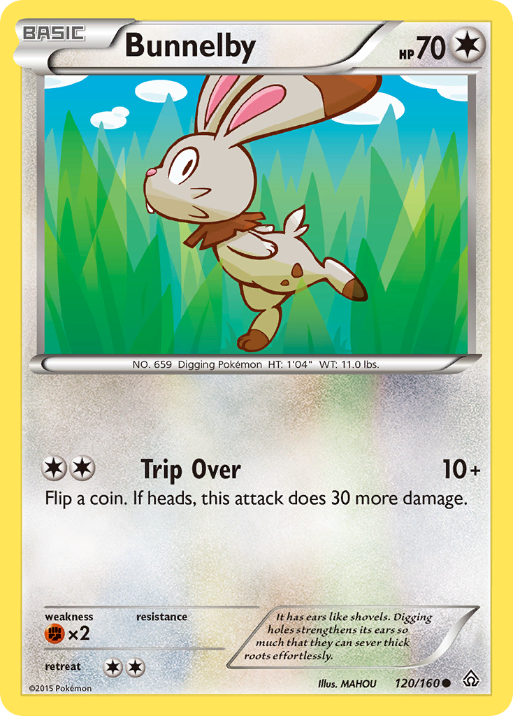 Bunnelby (120/160) [XY: Primal Clash] | Gamers Paradise