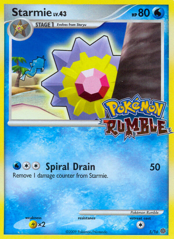 Starmie (5/16) [Pokémon Rumble] | Gamers Paradise