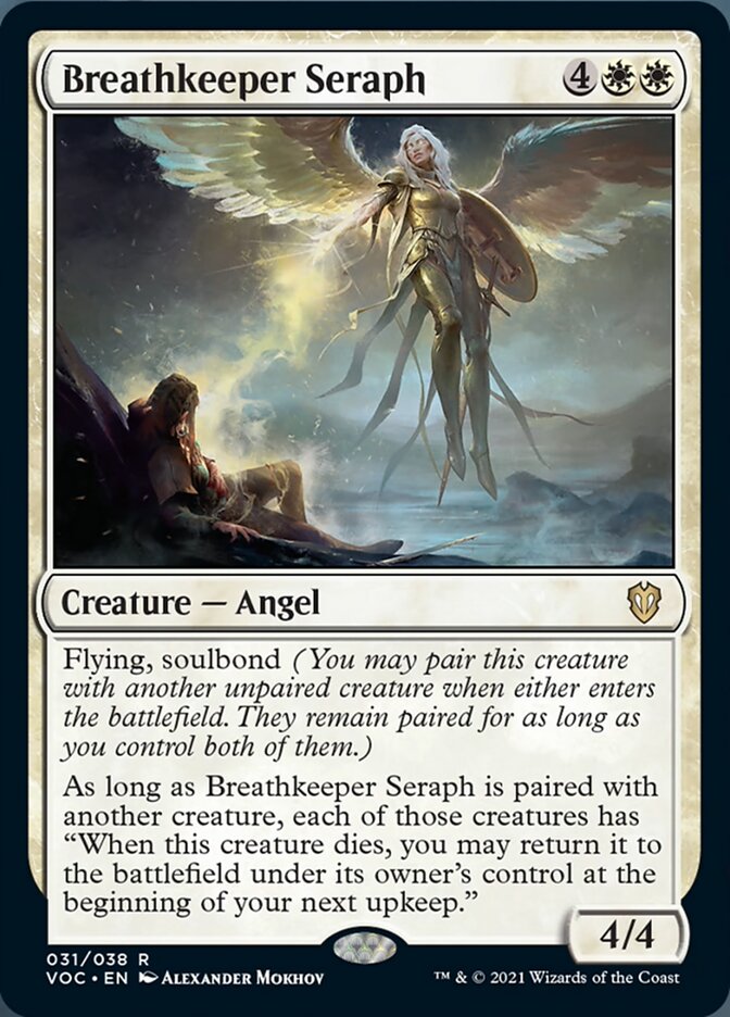 Breathkeeper Seraph [Innistrad: Crimson Vow Commander] | Gamers Paradise