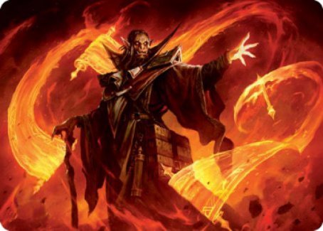 Plargg, Dean of Chaos Art Card [Strixhaven: School of Mages Art Series] | Gamers Paradise