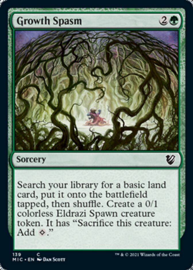 Growth Spasm [Innistrad: Midnight Hunt Commander] | Gamers Paradise