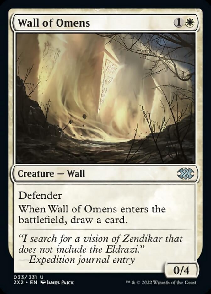 Wall of Omens [Double Masters 2022] | Gamers Paradise
