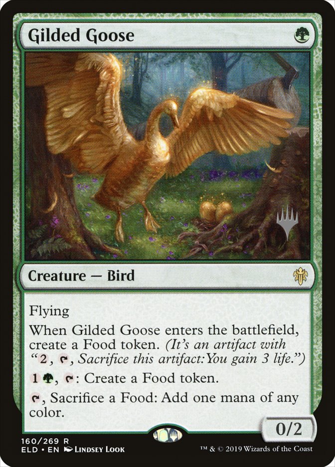 Gilded Goose (Promo Pack) [Throne of Eldraine Promos] | Gamers Paradise