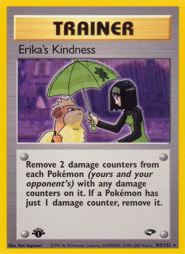 Erika's Kindness (103/132) [Gym Challenge 1st Edition] | Gamers Paradise