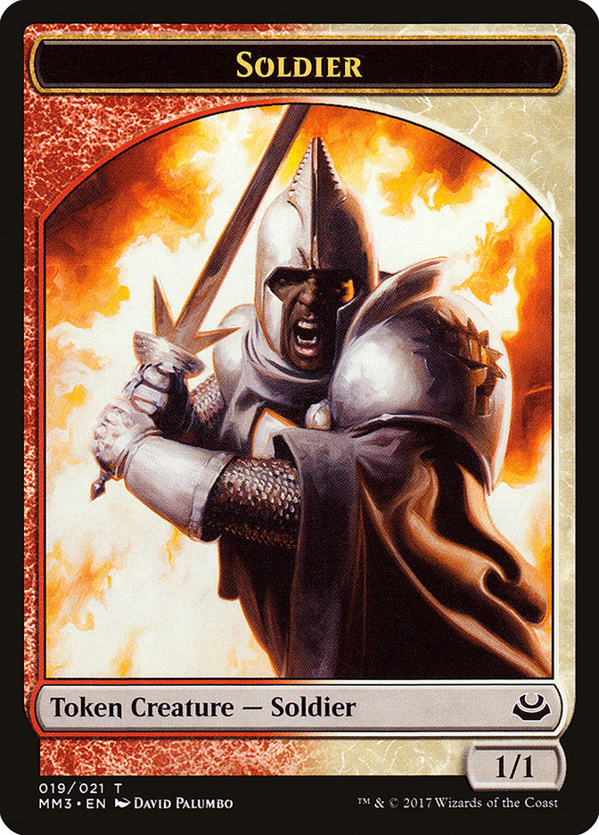 Soldier Token (019/021) [Modern Masters 2017 Tokens] | Gamers Paradise