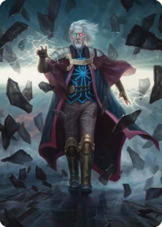 Urza, Planeswalker Art Card [The Brothers' War Art Series] | Gamers Paradise