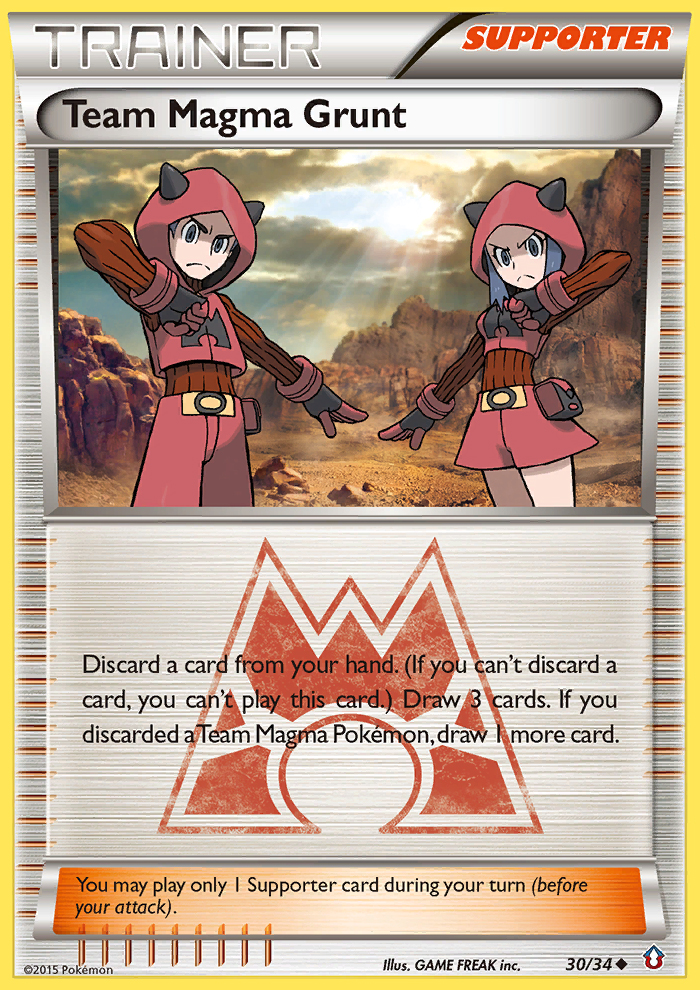 Team Magma Grunt (30/34) [XY: Double Crisis] | Gamers Paradise