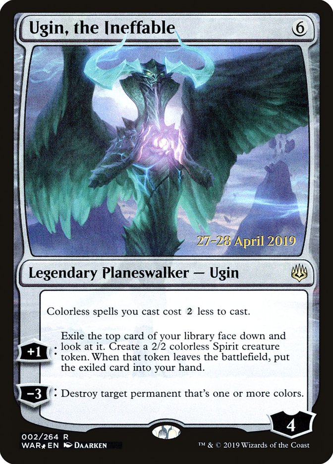 Ugin, the Ineffable [War of the Spark Prerelease Promos] | Gamers Paradise
