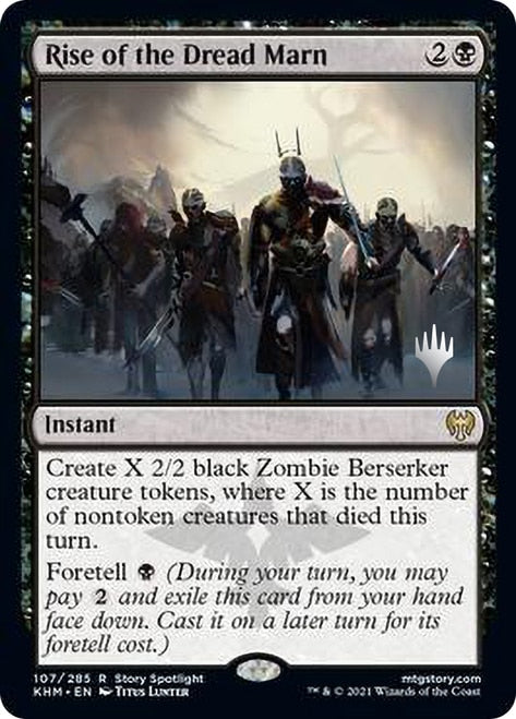 Rise of the Dread Marn (Promo Pack) [Kaldheim Promos] | Gamers Paradise