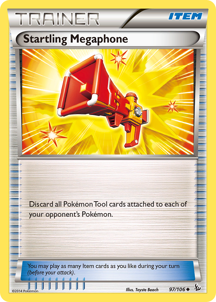 Startling Megaphone (97/106) [XY: Flashfire] | Gamers Paradise