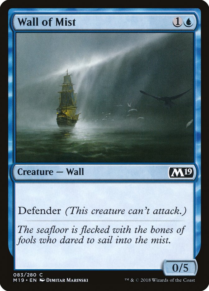 Wall of Mist [Core Set 2019] | Gamers Paradise