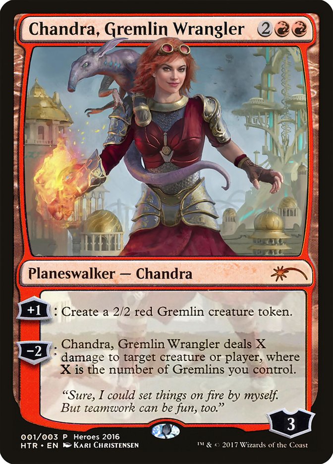 Chandra, Gremlin Wrangler [Heroes of the Realm] | Gamers Paradise