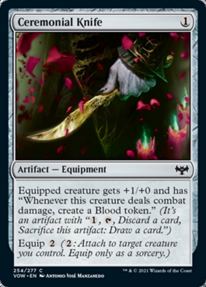 Ceremonial Knife [Innistrad: Crimson Vow] | Gamers Paradise