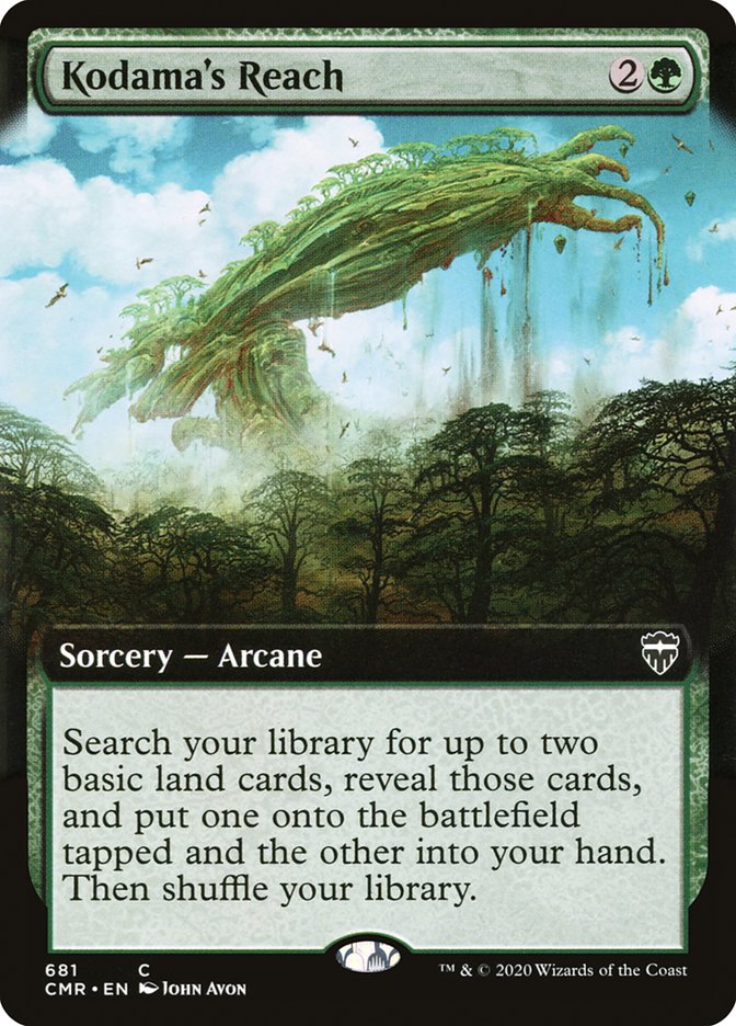 Kodama's Reach (Extended Art) [Commander Legends] | Gamers Paradise