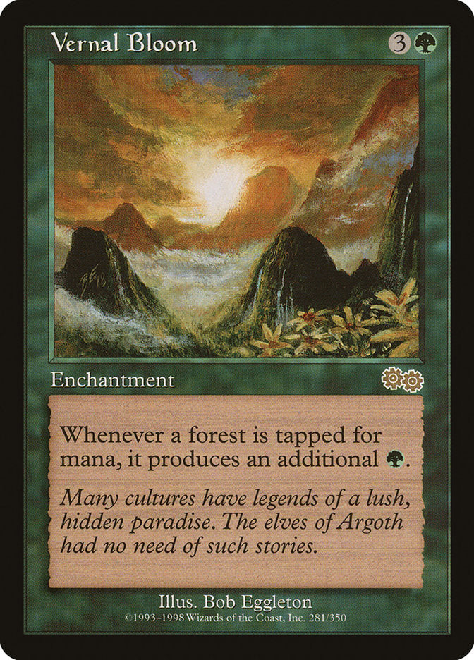 Vernal Bloom [Urza's Saga] | Gamers Paradise