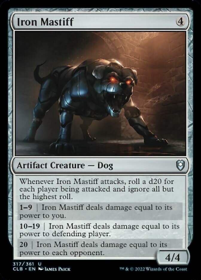 Iron Mastiff [Commander Legends: Battle for Baldur's Gate] | Gamers Paradise