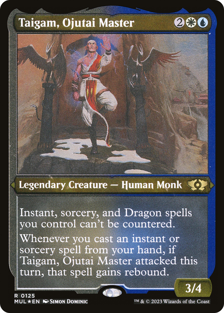 Taigam, Ojutai Master (Foil Etched) [Multiverse Legends] | Gamers Paradise