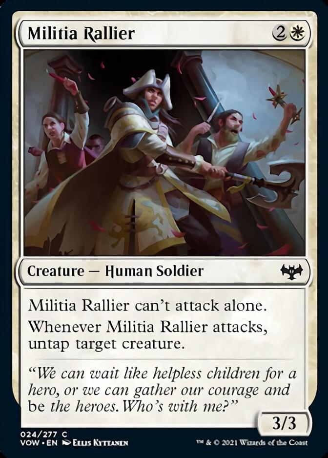 Militia Rallier [Innistrad: Crimson Vow] | Gamers Paradise