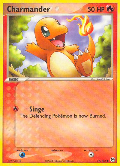 Charmander (57/112) [EX: FireRed & LeafGreen] | Gamers Paradise