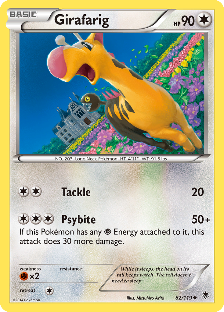 Girafarig (82/119) [XY: Phantom Forces] | Gamers Paradise