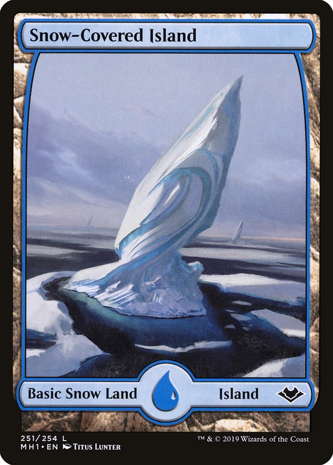 Snow-Covered Island [Modern Horizons] | Gamers Paradise