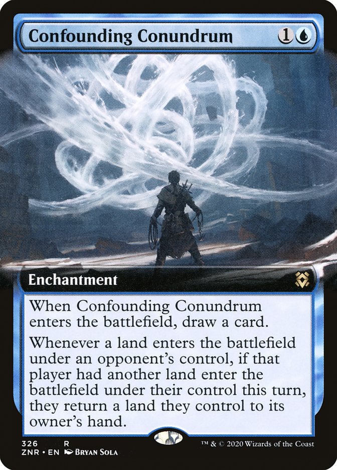 Confounding Conundrum (Extended Art) [Zendikar Rising] | Gamers Paradise