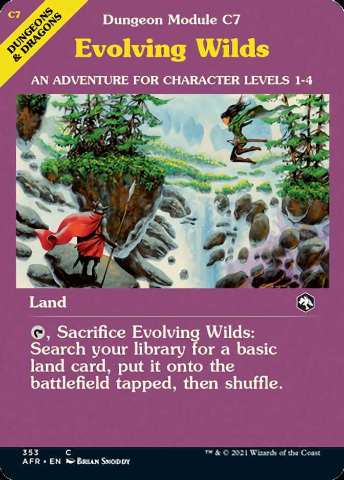Evolving Wilds (Dungeon Module) [Dungeons & Dragons: Adventures in the Forgotten Realms] | Gamers Paradise