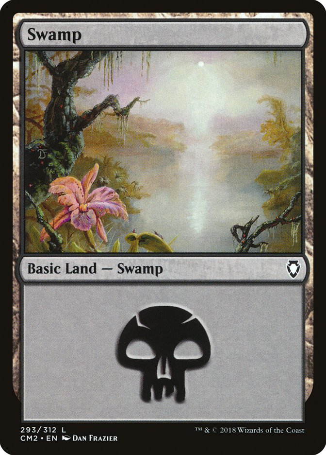 Swamp (293) [Commander Anthology Volume II] | Gamers Paradise