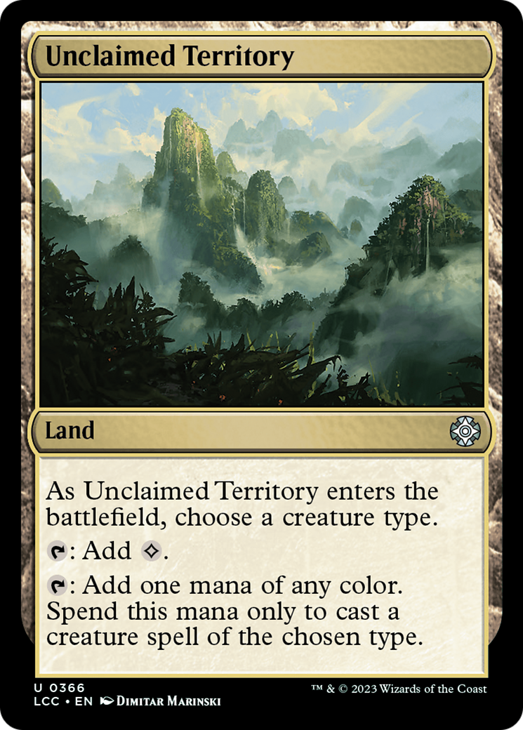 Unclaimed Territory [The Lost Caverns of Ixalan Commander] | Gamers Paradise