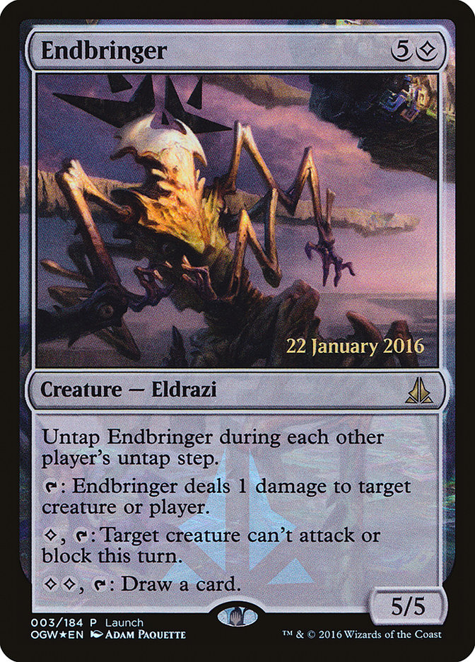 Endbringer (Prerelease) [Oath of the Gatewatch Promos] | Gamers Paradise