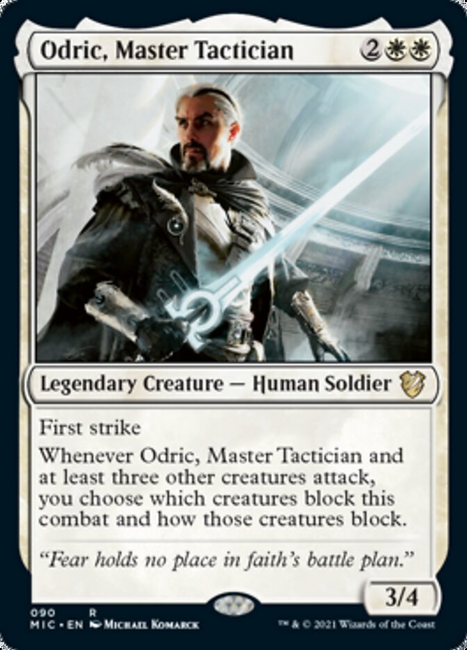 Odric, Master Tactician [Innistrad: Midnight Hunt Commander] | Gamers Paradise