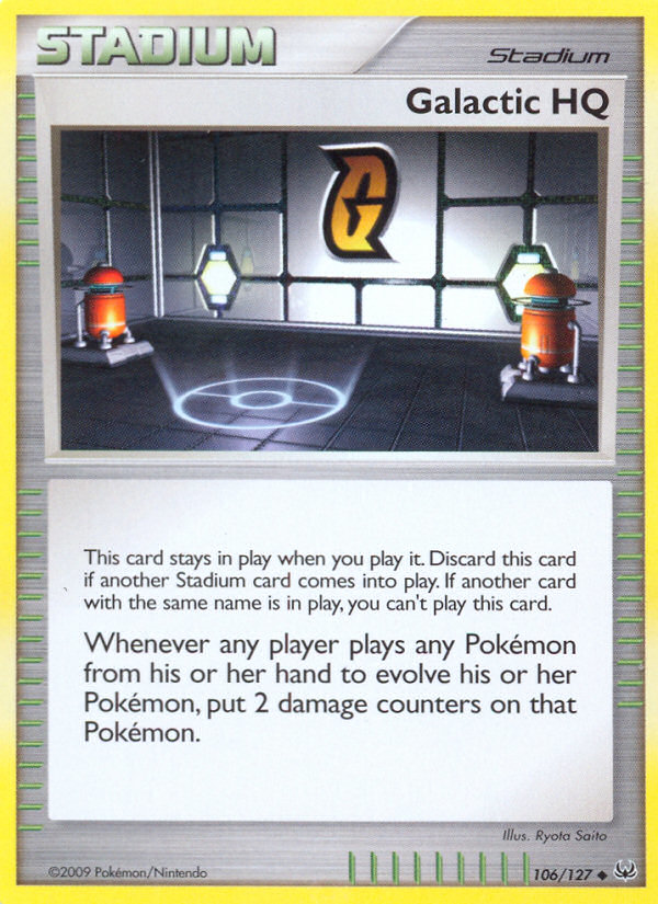 Galactic HQ (106/127) [Platinum: Base Set] | Gamers Paradise
