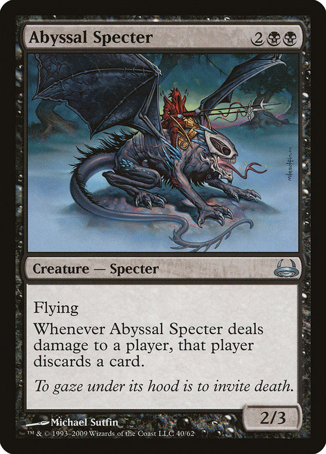 Abyssal Specter [Duel Decks: Divine vs. Demonic] | Gamers Paradise