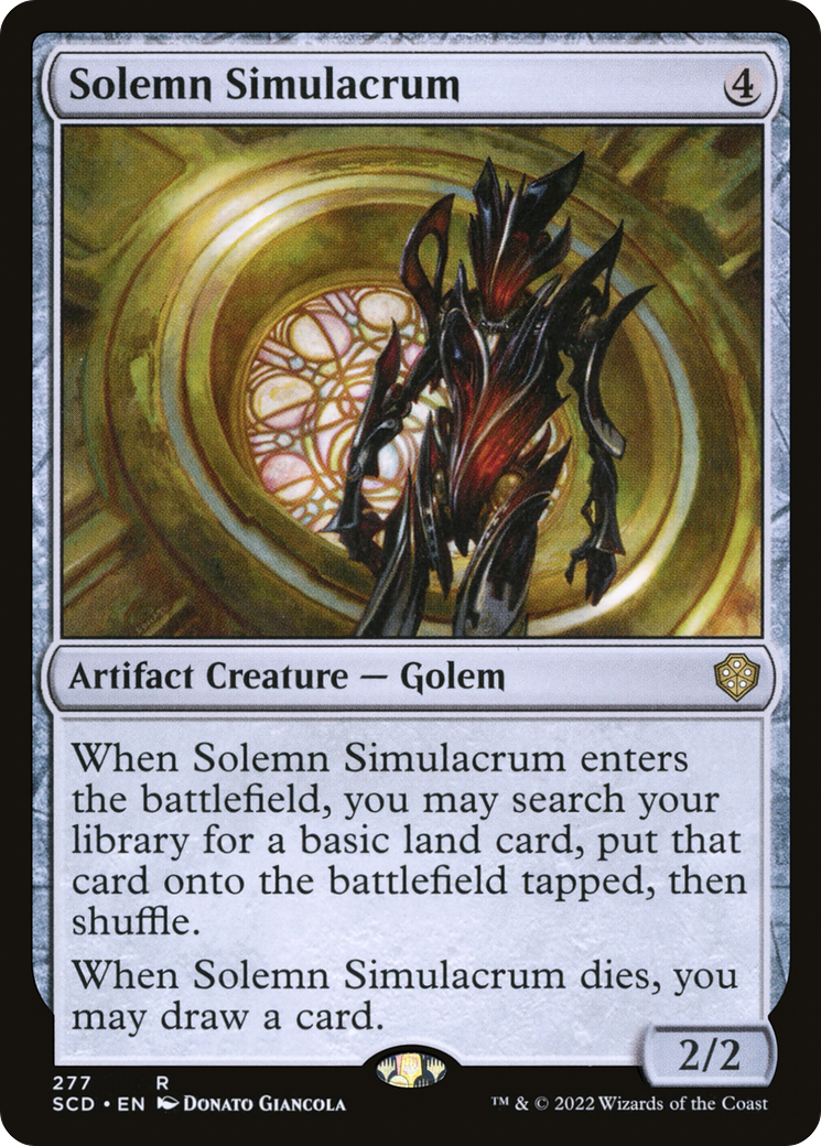 Solemn Simulacrum [Starter Commander Decks] | Gamers Paradise