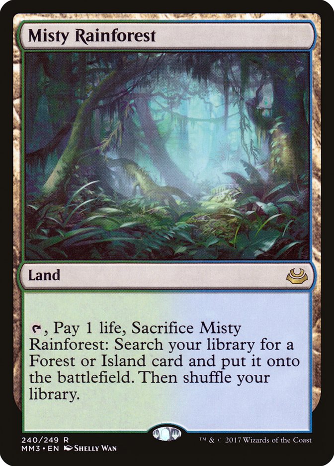 Misty Rainforest [Modern Masters 2017] | Gamers Paradise