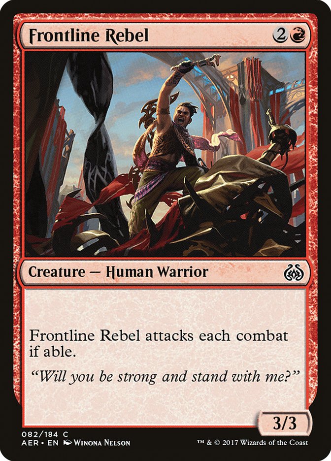 Frontline Rebel [Aether Revolt] | Gamers Paradise