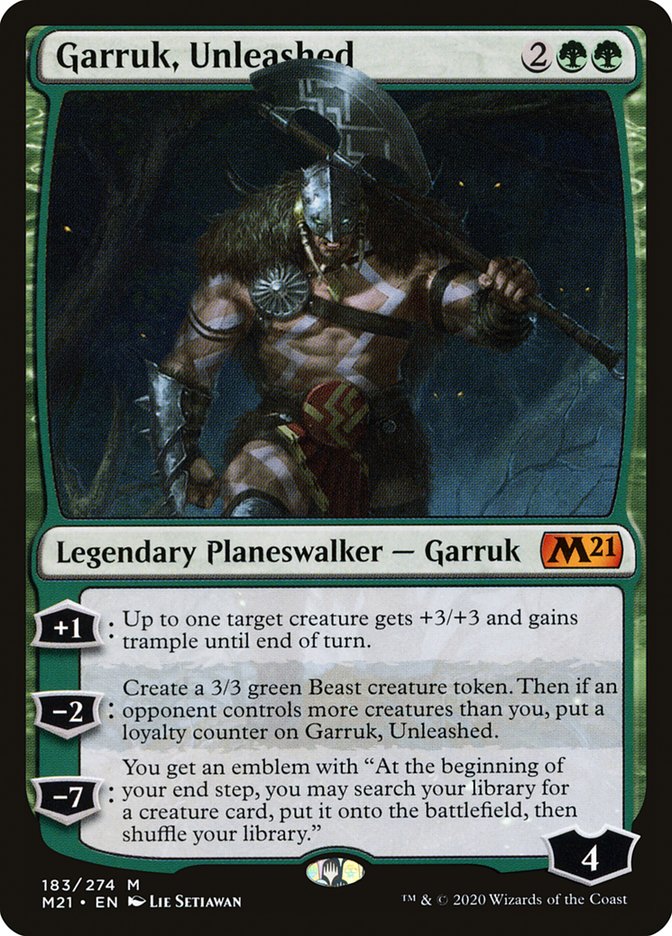 Garruk, Unleashed [Core Set 2021] | Gamers Paradise